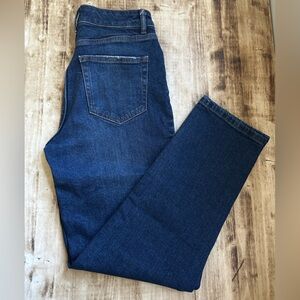 Joe Fresh Women's Straight Leg Jeans - Dark Blue